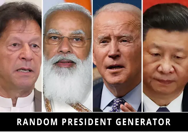 Random President Generator