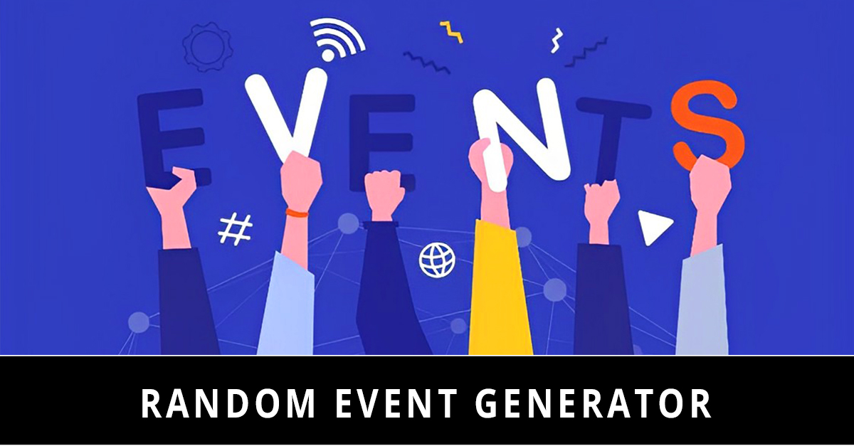 Random Event Generator 🎃